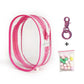 Colourful Clear Doll Display Bag - Labubu Collection