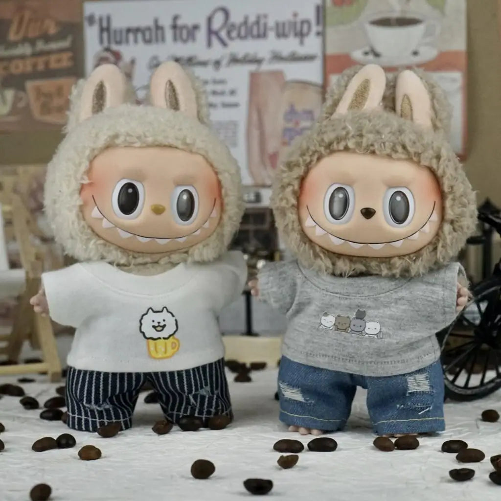 Japanese Chequered Set  – Labubu Collection