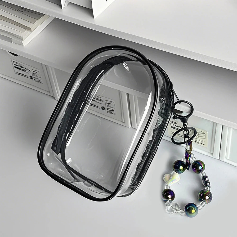 Clear Labubu Travel Bag