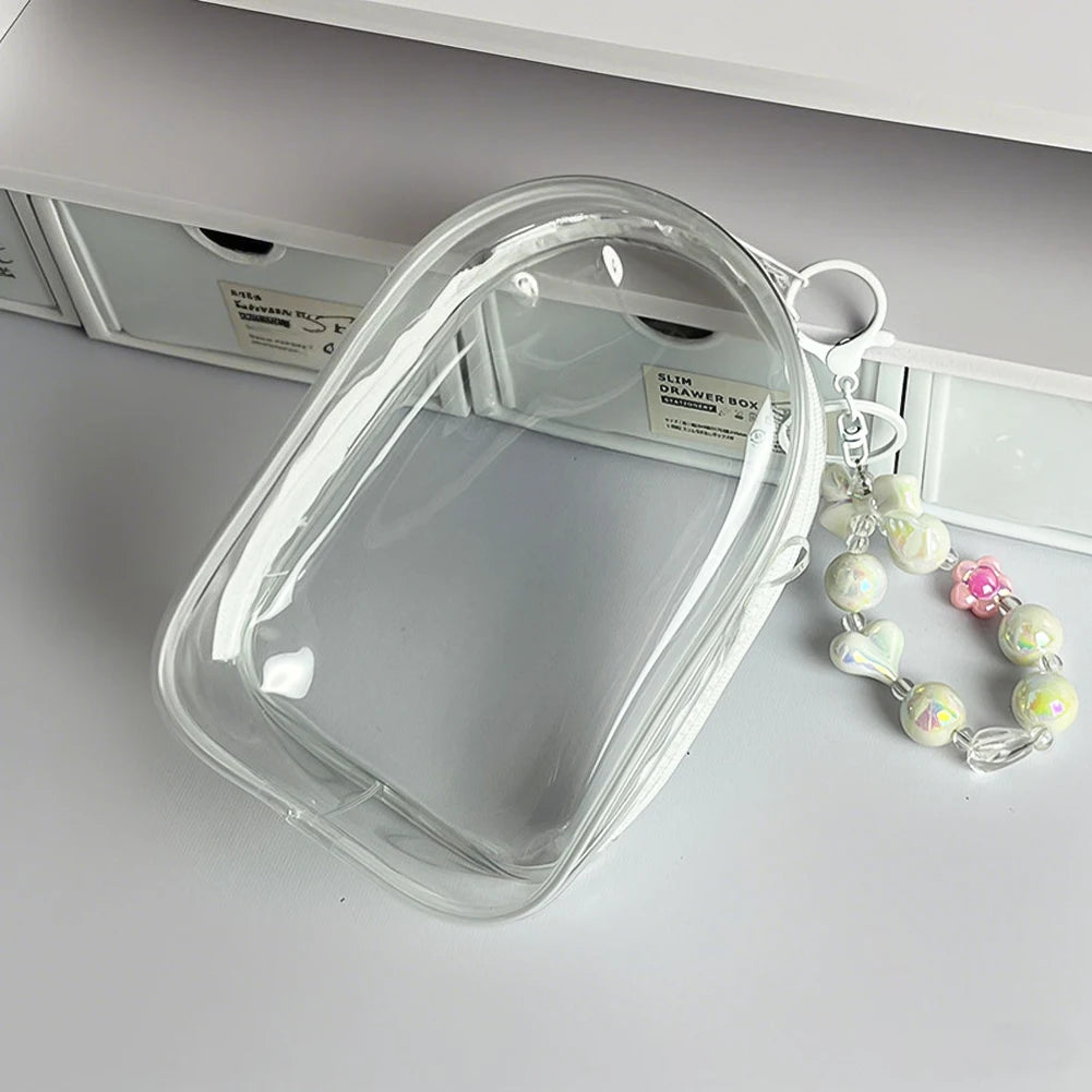 Clear Labubu Travel Bag