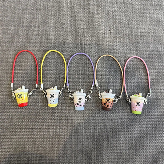 Mini Milk Tea Charm - Labubu Collection