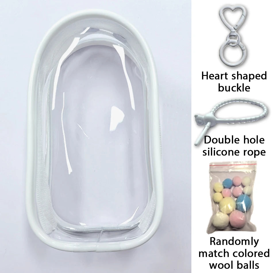 Mini Transparent Protector Case - Labubu Collection