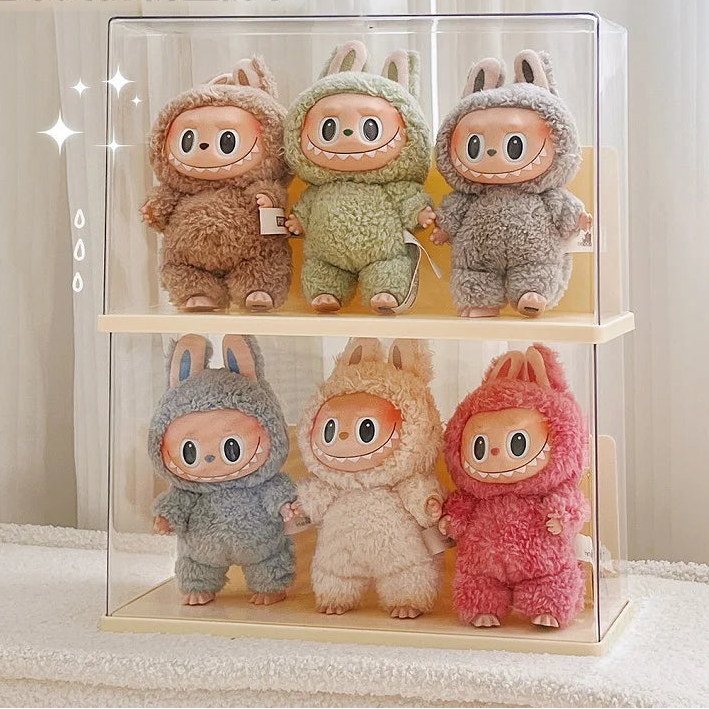Stackable Clear Display Box - Labubu Collection