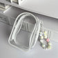 Clear Labubu Travel Bag