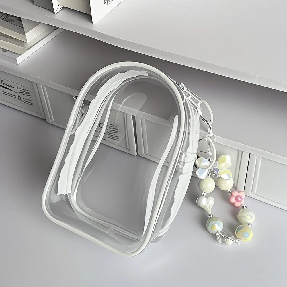 Clear Labubu Travel Bag