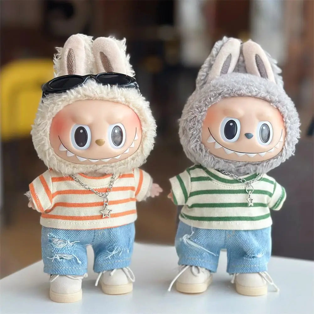 Striped Tee 3-Piece Outfit  – Labubu Collection