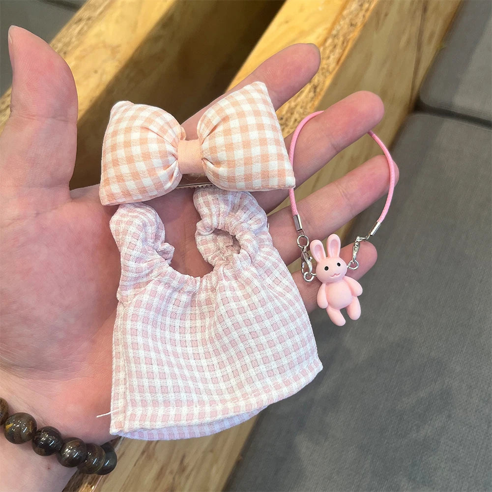 Kpop-Inspired Big Bow Outfit  – Labubu Collection