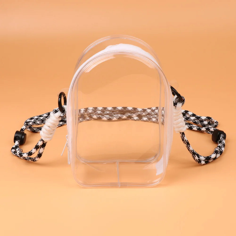 Clear Labubu Travel Bag