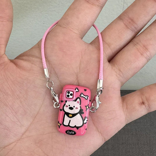 Miniature Smartphone Accessory - Labubu Collection