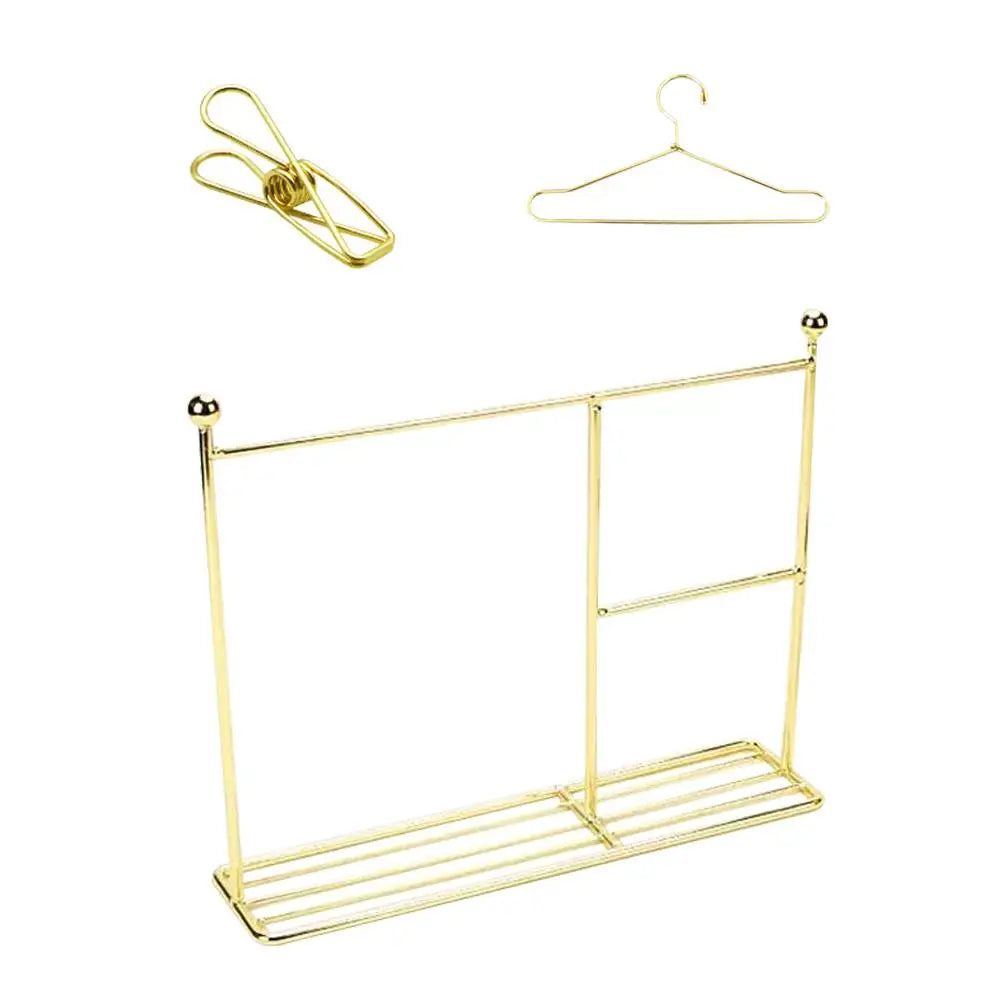 Metal Clothes Display Stand Set - Labubu Collection