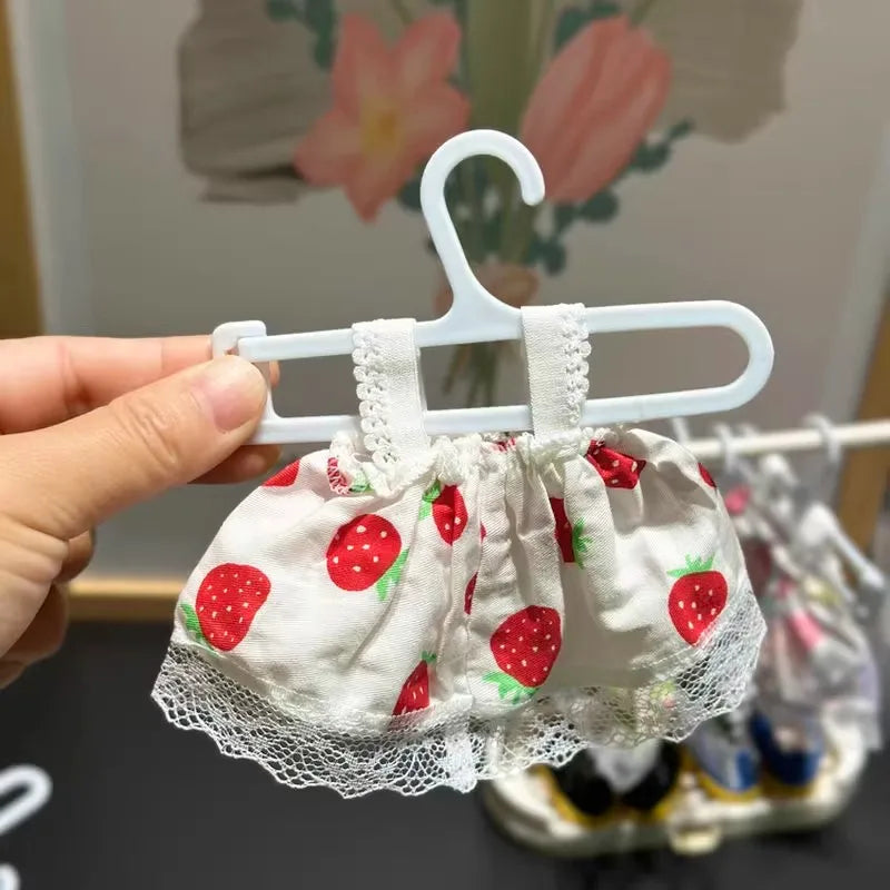 Tiny Clothes Rack with Hangers  – Labubu Collection