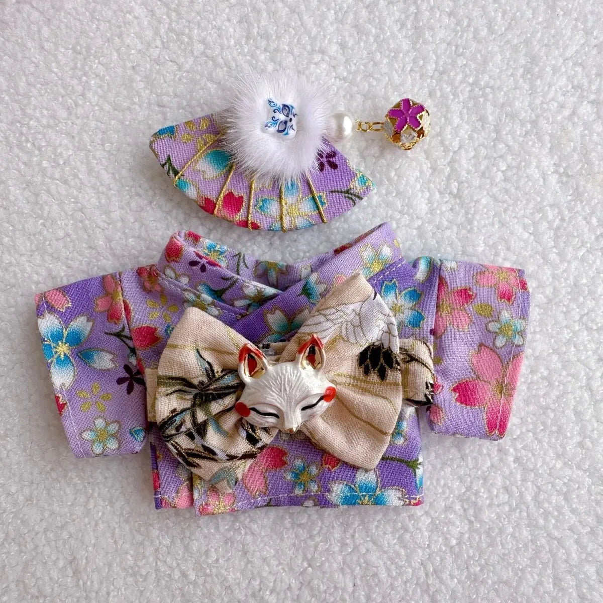 Kimono Set (Sakura Style)  – Labubu Collection