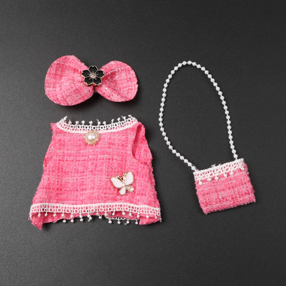 Kpop-Inspired Big Bow Outfit  – Labubu Collection