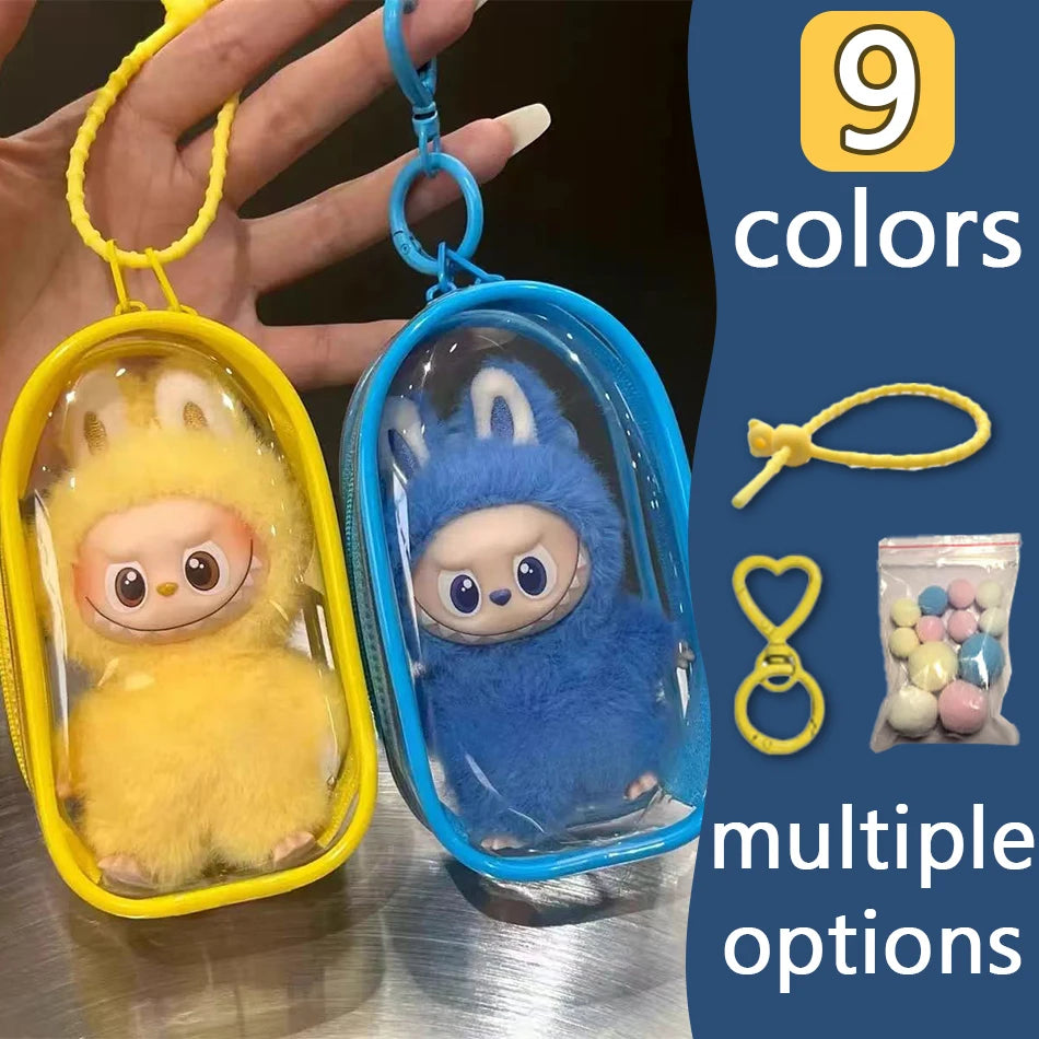 Mini Transparent Protector Case - Labubu Collection