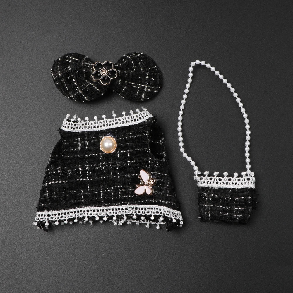 Kpop-Inspired Big Bow Outfit  – Labubu Collection