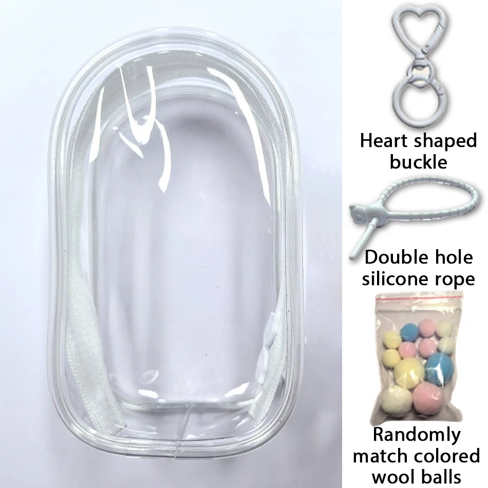 Mini Transparent Protector Case - Labubu Collection