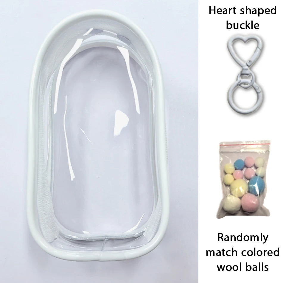 Mini Transparent Protector Case - Labubu Collection