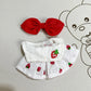 Strawberry Skirt Set  – Labubu Collection