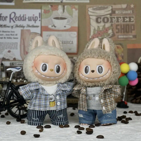 Japanese Chequered Set  – Labubu Collection