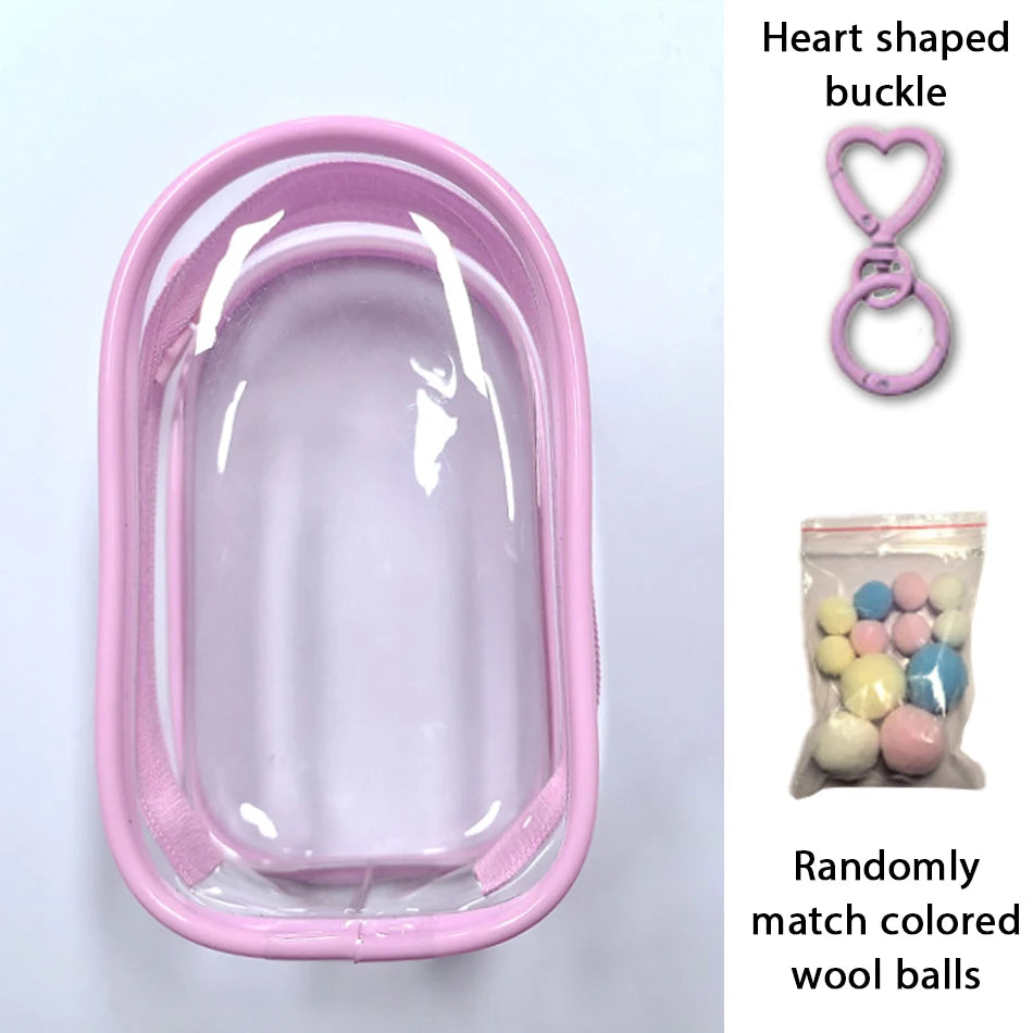 Mini Transparent Protector Case - Labubu Collection
