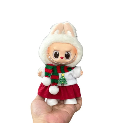 Cosy Christmas Knitted Sweater - Labubu Collection