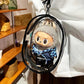 Colourful Clear Doll Display Bag - Labubu Collection