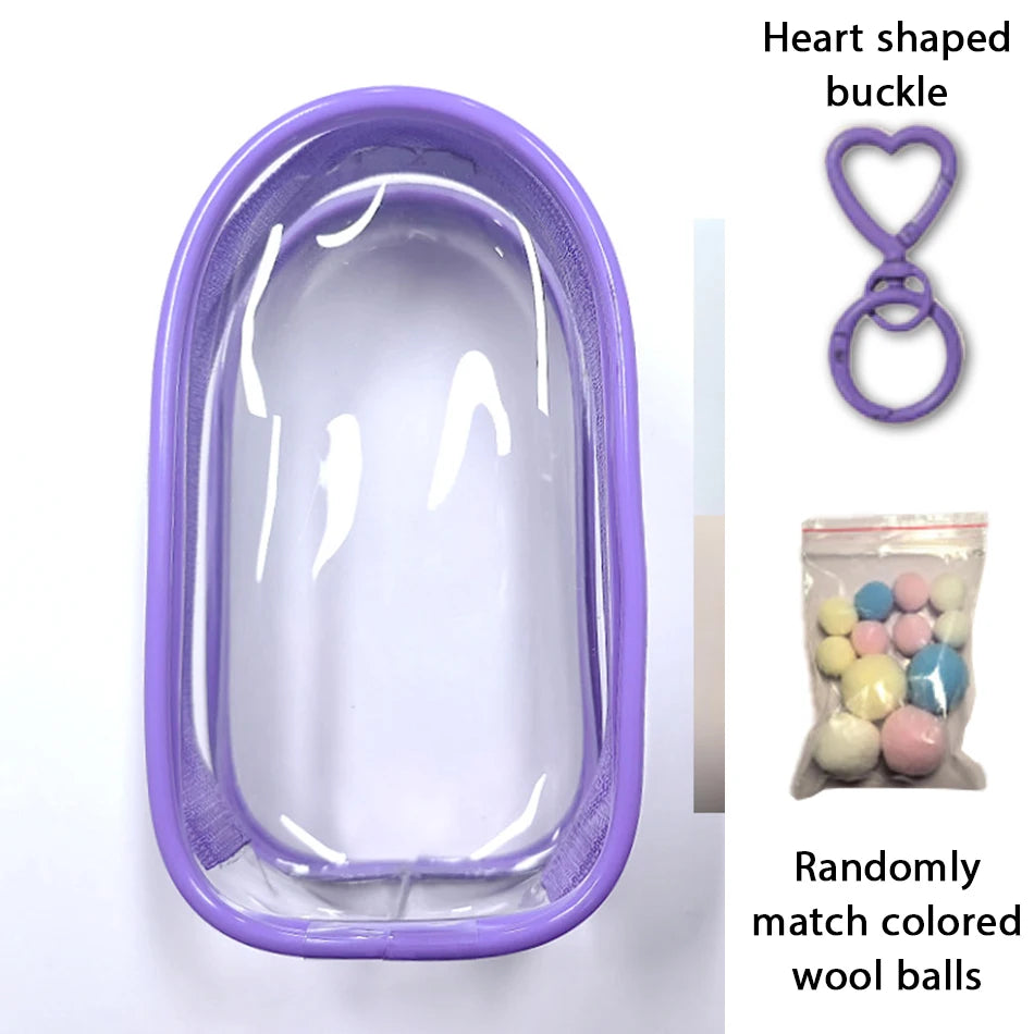Mini Transparent Protector Case - Labubu Collection