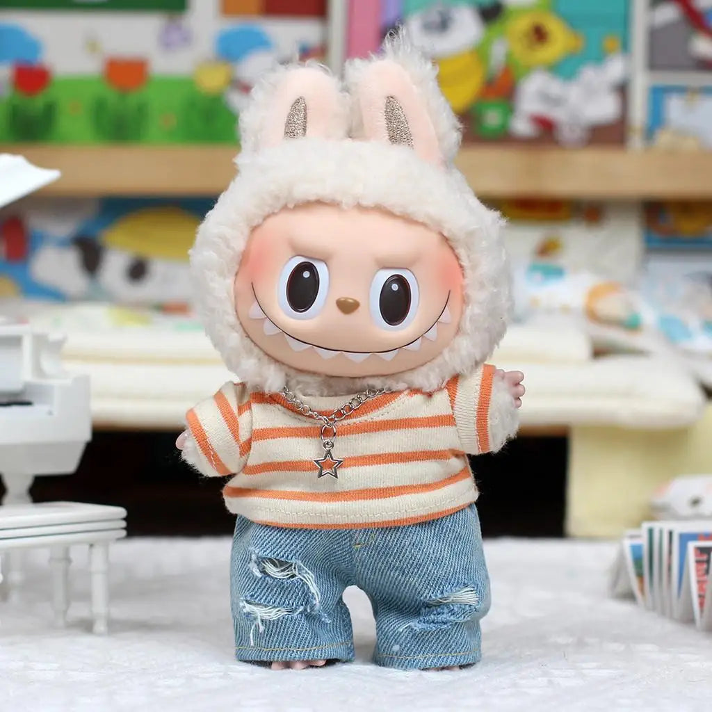 Striped Tee 3-Piece Outfit  – Labubu Collection