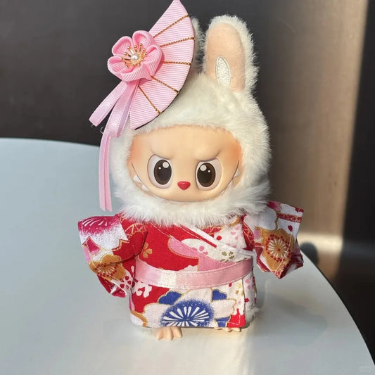 Kimono Set (Sakura Style)  – Labubu Collection